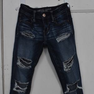 American Eagle Distressed Jeggings